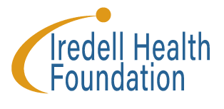 Iredell Health Foundation logo with a yellow swoosh symbol, related to healthcare initiatives and potential grant writing opportunities.